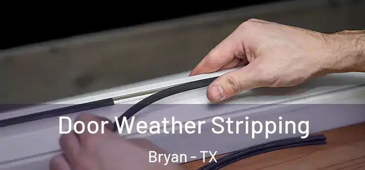  Door Weather Stripping Bryan - TX