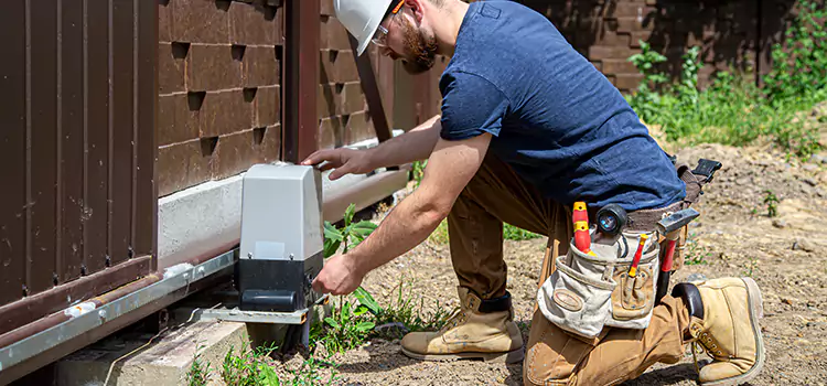 Electric Driveway Gate Installation Bryan