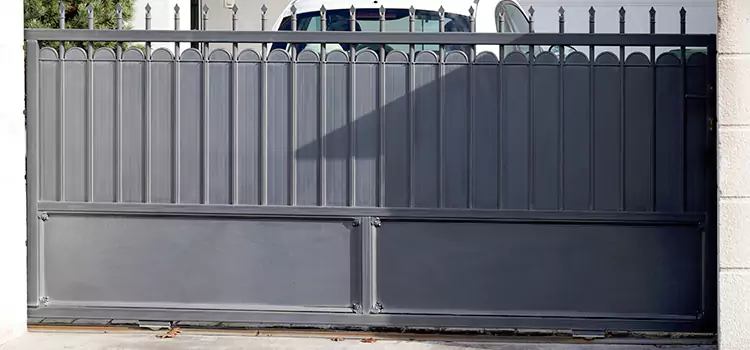 Metal Driveway Gate Installation Bryan