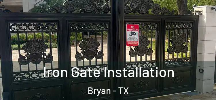 Iron Gate Installation Bryan - TX